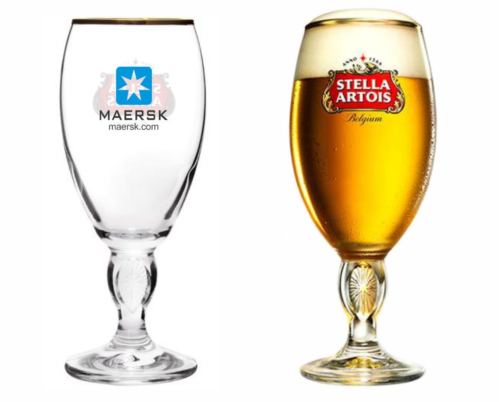 CONJUNTO STELLA ARTOIS, Luxo, 2 taças, 250 ml, personalizadas, CS2.20091382