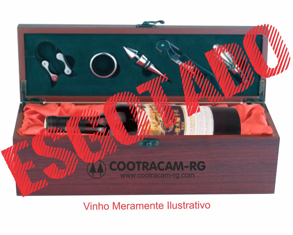 Maleta Madeira, Porta Vinho - MCV.953341
