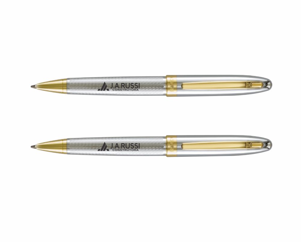 Canetas Executiva Esfero Metal Brilhante - MC.968-B