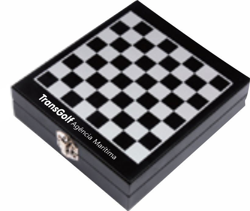 Kit Vinho Xadrez, 4 peças - RE.7066