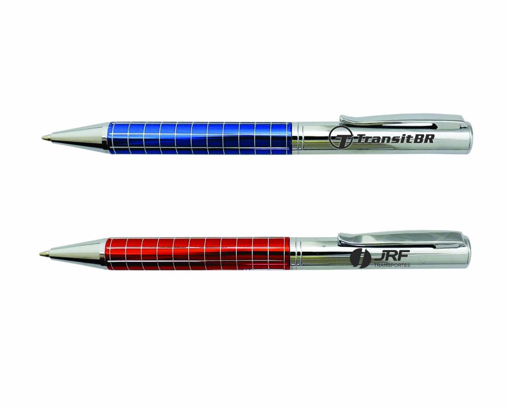 Canetas Executiva Esfero Metal Brilhante - RE.102